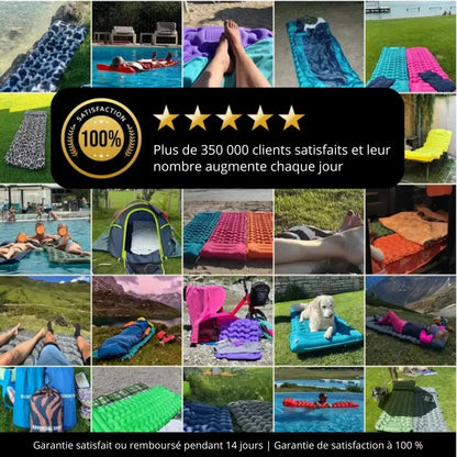 Matelas de sol ultraléger & compact – parfait pour les aventures en plein air