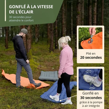 Matelas de sol ultraléger & compact – parfait pour les aventures en plein air