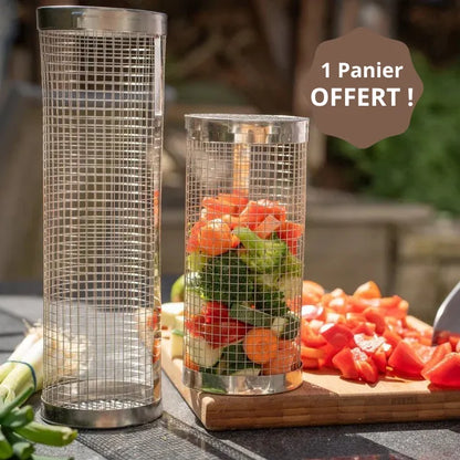 FlameGrid — La cuisson parfaite, sans rien perdre.