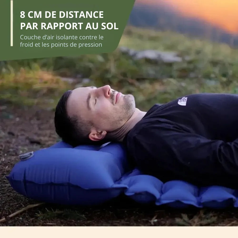 Matelas de sol ultraléger & compact – parfait pour les aventures en plein air