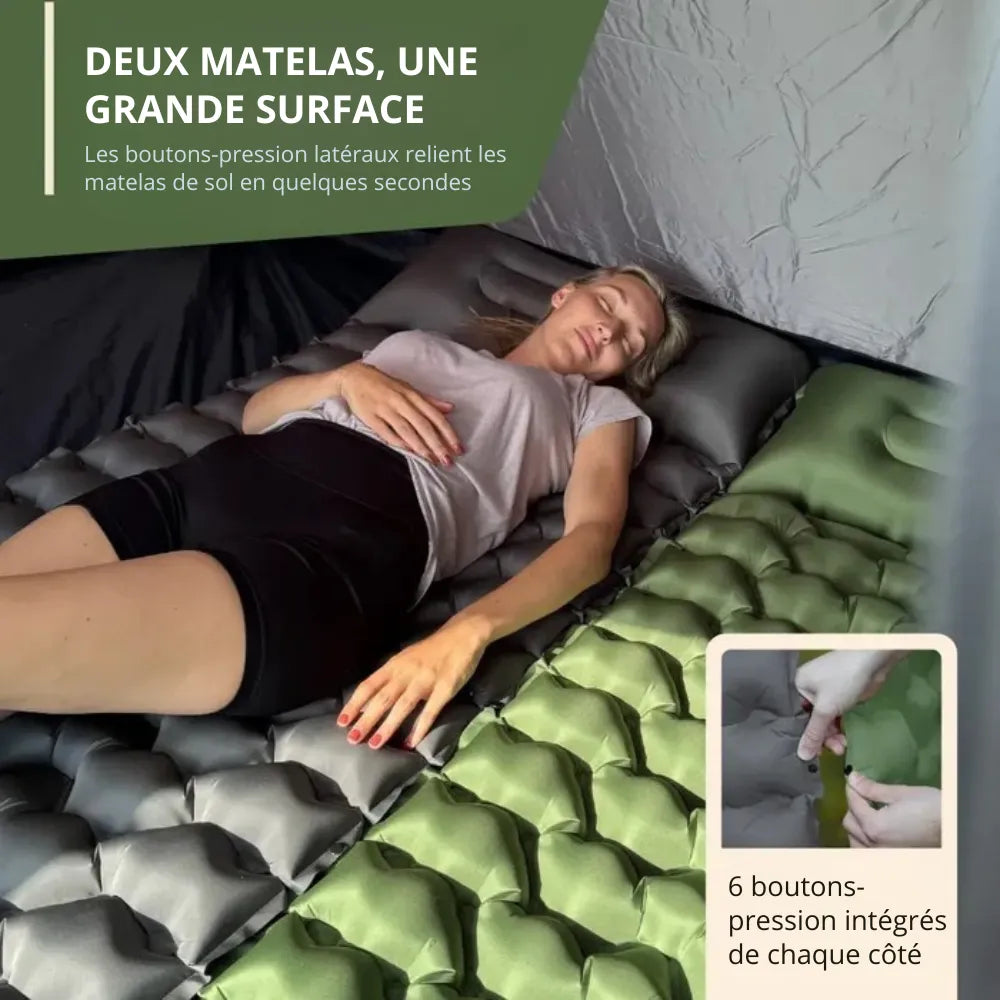 Matelas de sol ultraléger & compact – parfait pour les aventures en plein air