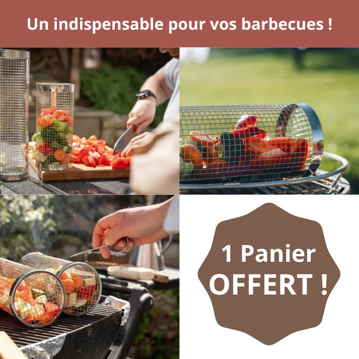 FlameGrid — La cuisson parfaite, sans rien perdre.