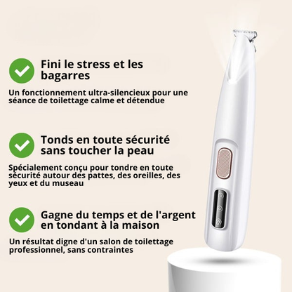 Tondeuse de précision pour animaux