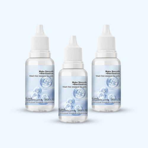 Gouttes de shampoing rafraîchissantes pour le pelage